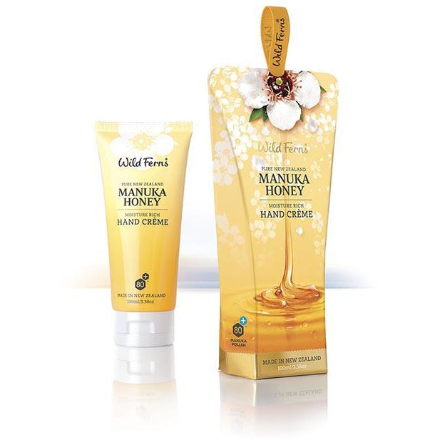 ワイルドファーンズ マヌカハニー モイスチャライザー リッチハンドクリーム 100ml (新商品)