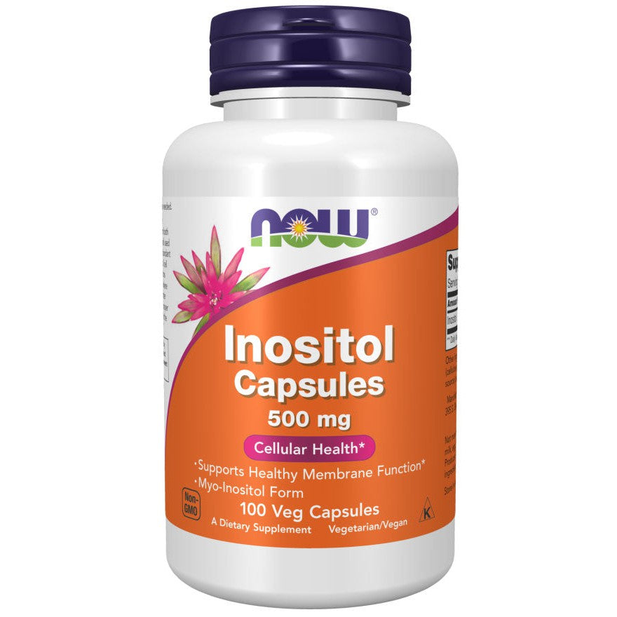 Now イノシトール 500mg ベジカプセル 100錠